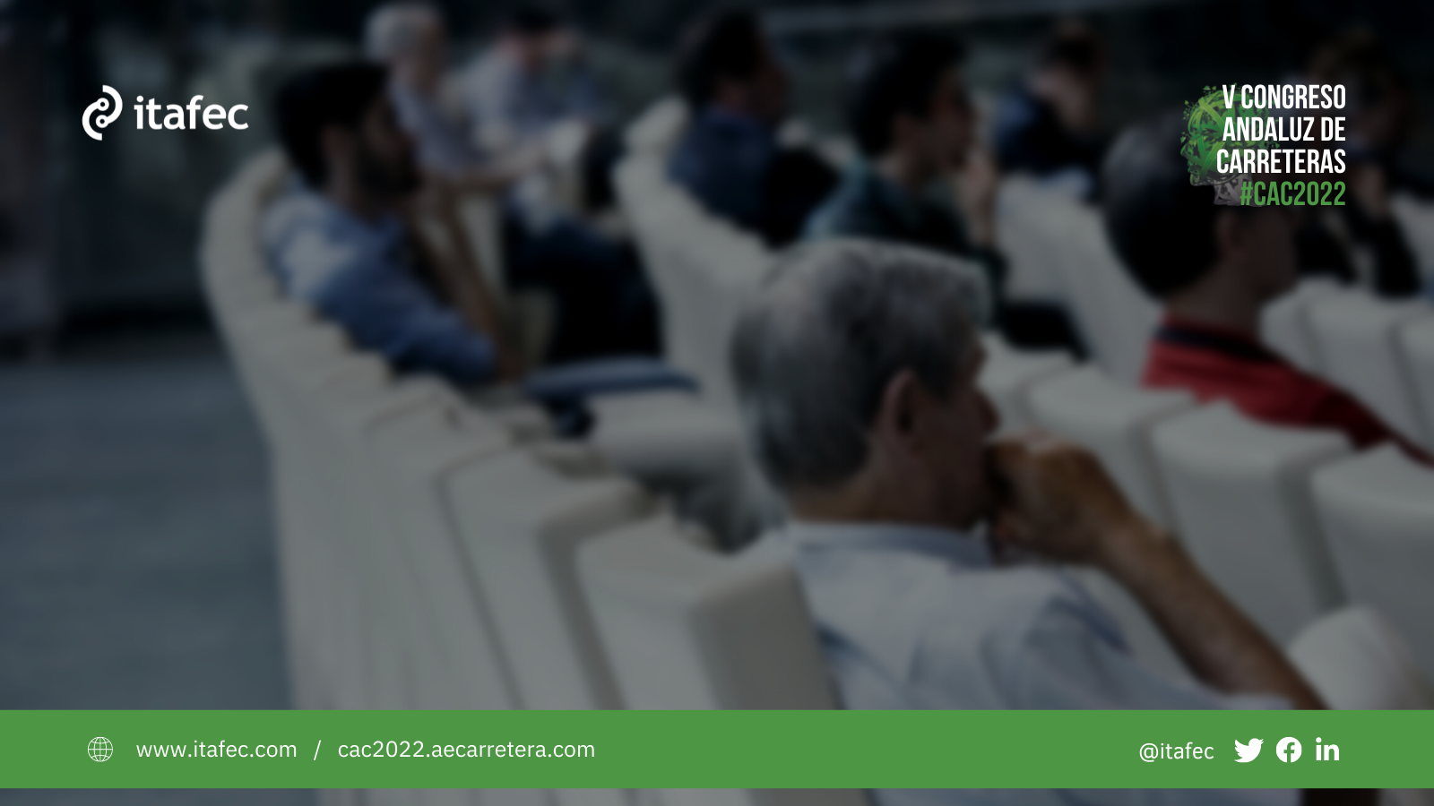 El instituto técnico itafec colaborará con el V Congreso Andaluz de Carreteras como partner tecnológico